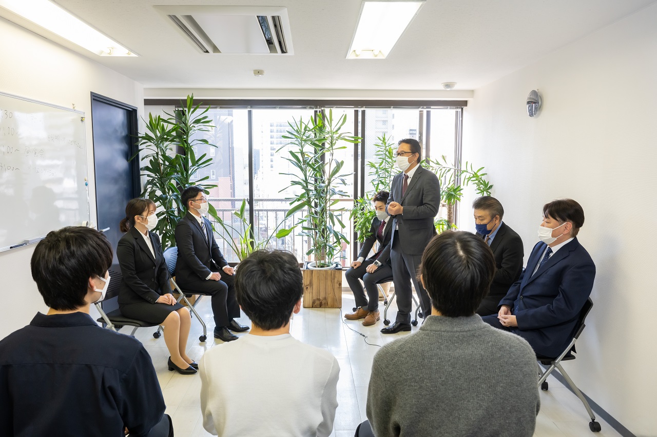 入社式1